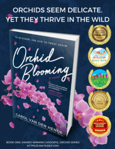 Book Club Kit with Orchid Blooming Cover and 5 award emblems
